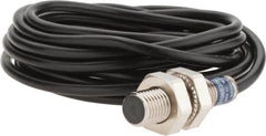 Telemecanique Sensors - PNP, 2.5mm Detection, Cylinder, Inductive Proximity Sensor - 3 Wires, IP65, IP67, 12 to 24 VDC, M8x1 Thread, 33mm Long - Exact Tooling