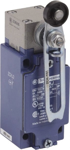 Telemecanique Sensors - 240 VAC, General Purpose Limit Switch - Exact Tooling