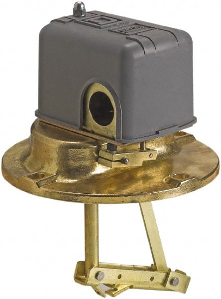 Square D - 1 NEMA Rated, DPST, Float Switch Pressure and Level Switch - 575 VAC, Line-Load-Load-Line Terminal - Exact Tooling