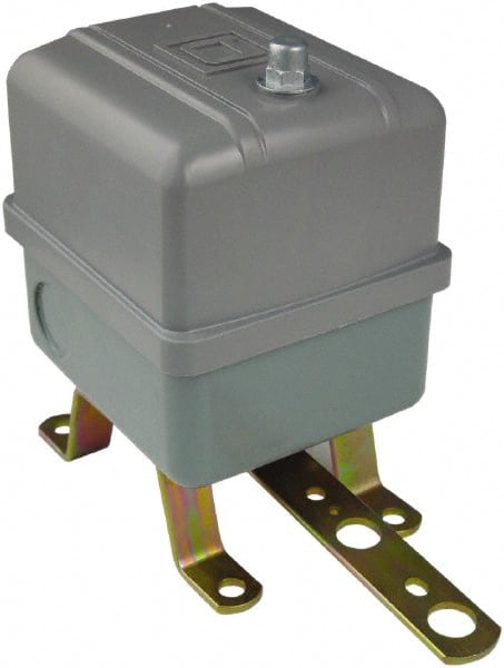 Square D - 1 NEMA Rated, DPST, Float Switch Pressure and Level Switch - 575 VAC, Line-Load-Load-Line Terminal - Exact Tooling
