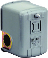 Square D - 1 and 3R NEMA Rated, 100 to 200 psi, Electromechanical Pressure and Level Switch - Fixed Pressure, 575 VAC, L1-T1, L2-T2 Terminal, For Use with Square D Pumptrol - Exact Tooling