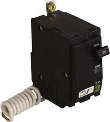 Square D - 15 Amp, 120 VAC, 2 Pole, Bolt On Miniature Circuit Breaker - 14-8 AWG - Exact Tooling