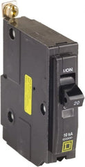 Square D - 20 Amp, 120 VAC, 1 Pole, Bolt On Miniature Circuit Breaker - 14-8 AWG - Exact Tooling