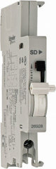Schneider Electric - Circuit Breaker Alarm Switch - 12-125 VDC, 12-277 VAC Control Voltage, Use with C120 Protective Devices, C60 Protective Devices, N40 Protective Devices - Exact Tooling