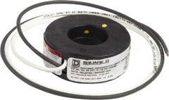 Square D - 60 Amp AC Input, 5 Amp AC Output, Panel Meter Current Transformer - Flying Lead Terminal, For Use with AC Ammeter - Exact Tooling