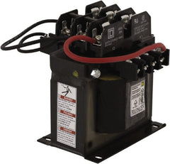 Square D - 1 Phase, 300 VA, Top Mount Fuse Block Control Transformer - 176°F Temp Rise - Exact Tooling