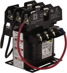 Square D - 1 Phase, 50 VA, Top Mount Fuse Block Control Transformer - 131°F Temp Rise - Exact Tooling