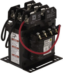Square D - 1 Phase, 200 VA, Top Mount Fuse Block Control Transformer - Exact Tooling