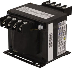 Square D - 250 VA, Top Mount Fuse Block Control Transformer - 50/60 Hz, 5.3 Inch Deep x 3.21 Inch High - Exact Tooling