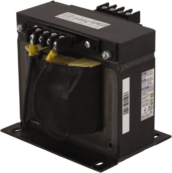 Square D - 1 Phase, 1,500 VA, Control Transformer - 239°F Temp Rise - Exact Tooling