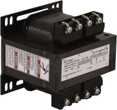 Square D - 150 VA, Top Mount Fuse Block Control Transformer - 50/60 Hz, 3.59 Inch Deep x 3.2 Inch High - Exact Tooling
