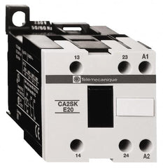 Schneider Electric - 2NO, 480 VAC at 50/60 Hz Control Relay - DIN Rail Mount - Exact Tooling
