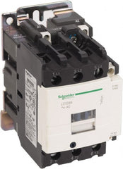Schneider Electric - 3 Pole, 200 Coil VAC at 60 Hz, 65 Amp at 440 VAC and 80 Amp at 440 VAC, Nonreversible IEC Contactor - 1 Phase hp: 10 at 230/240 VAC, 5 at 115 VAC, 3 Phase hp: 20 at 200/208 VAC, 20 at 230/240 VAC, 50 at 460/480 VAC, 50 at 575/600 VAC - Exact Tooling