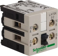 Schneider Electric - Contactor Auxiliary Contact Block - For Use with LC1SK and TeSys SK - Exact Tooling