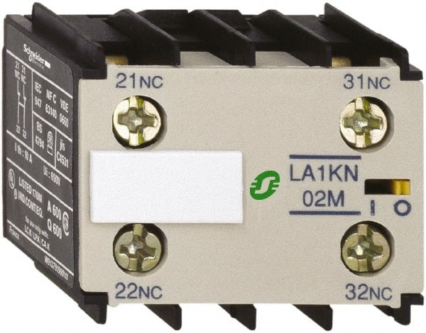 Schneider Electric - Contactor Auxiliary Contact Block - For Use with TeSys K - Exact Tooling