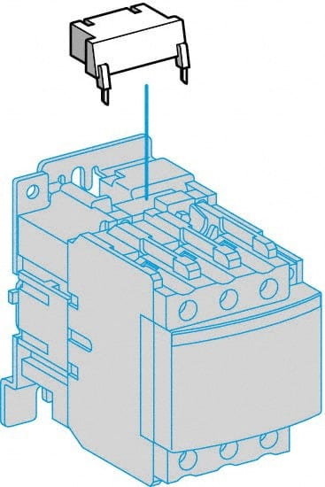 Schneider Electric - Contactor Suppressor Module - For Use with LC1D09-D38, LC1D80-115, LC1DT20-DT40, LCD80 and TeSys D - Exact Tooling