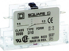 Square D - 5 Amp, Contactor Auxiliary Contact Kit - Exact Tooling