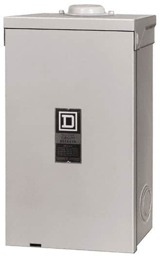 Square D - Circuit Breaker Enclosure - Use with 15-100A FAL/FHL/FCL Circuit Breaker - Exact Tooling