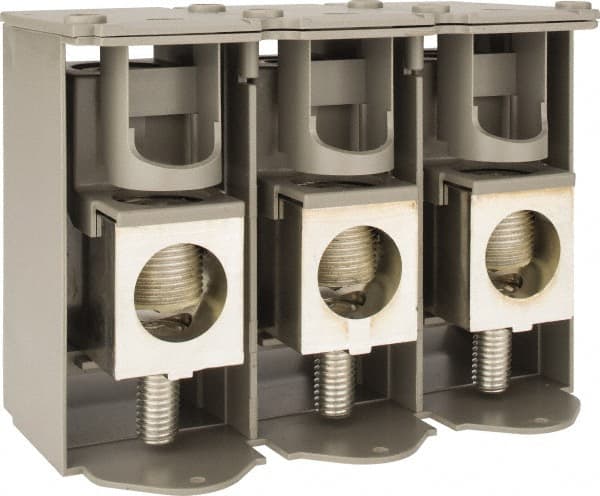 Square D - 600 Amp Circuit Breaker Lug Kit - 2/0 Stranded (Aluminum), 2/0 Stranded (Copper) AWG, Use with Circuit Breakers - Exact Tooling