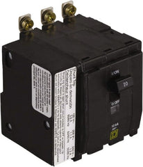 Square D - 20 Amp, 240 VAC, 3 Pole, Panel Mount Miniature Circuit Breaker - 14-2 AWG - Exact Tooling