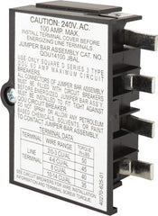 Square D - 100 Amp Circuit Breaker Jumper Bar Assembly - Use with QOU Circuit Breaker - Exact Tooling