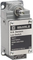 Square D - DPST, 2NC, 600 Volt Screw Terminal, Rotary Spring Return Actuator, General Purpose Limit Switch - 1, 2, 4, 12, 13 NEMA Rating, IP67 IPR Rating - Exact Tooling