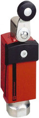 Telemecanique Sensors - NO/2NC Configuration, Multiple Amp Level, Metal Roller Safety Limit Switch - 34mm Wide x 35mm Deep x 122mm High, IP66, IP67 Ingress Rating - Exact Tooling