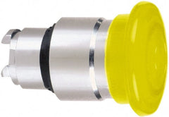 Schneider Electric - 22mm Mount Hole, Extended Mushroom Head, Pushbutton Switch Only - Round, Orange Pushbutton, Nonilluminated, Momentary (MO) - Exact Tooling