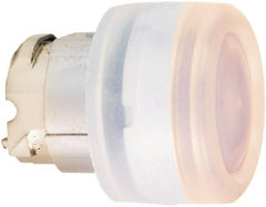 Schneider Electric - 22mm Mount Hole, Flush, Pushbutton Switch Only - Round, Red Pushbutton, Nonilluminated, Momentary (MO) - Exact Tooling