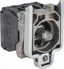 Schneider Electric - 24 V Blue Lens LED Indicating Light - Screw Clamp Connector, Vibration Resistant - Exact Tooling