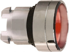 Schneider Electric - 22mm Mount Hole, Recessed, Pushbutton Switch Only - Round, Red Pushbutton, Nonilluminated, Momentary (MO) - Exact Tooling
