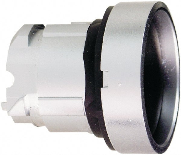 Schneider Electric - 22mm Mount Hole, Recessed, Pushbutton Switch Only - Round, Black Pushbutton, Nonilluminated, Momentary (MO) - Exact Tooling