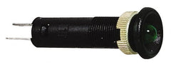Schneider Electric - 24 V Green Lens LED Pilot Light - Quick Connect Tag Connector, 12mm Wide - Exact Tooling
