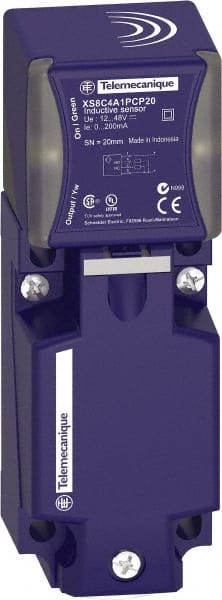 Telemecanique Sensors - NPN, PNP, NO/NC, 20mm Detection, Rectangular, Inductive Proximity Sensor - 2 Wires, IP65, IP67, IP69, 24 to 240 VAC @ 50/60 Hz, 24 to 240 VDC, 40mm Long x 117mm Wide - Exact Tooling