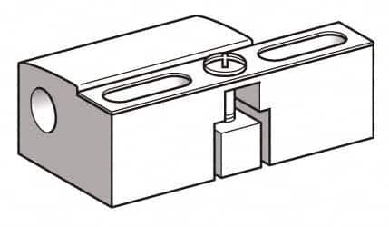 Telemecanique Sensors - Fixing Clamp - Use with Cylindrical M18 Sensor - Exact Tooling