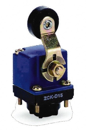 Telemecanique Sensors - 3.7 Inch Long, 19mm Diameter, Limit Switch Head - For Use with Limit Switches - Exact Tooling