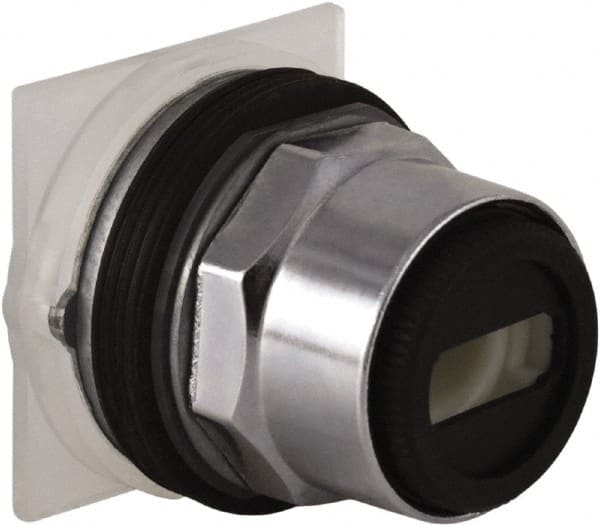 Schneider Electric - 30mm Mount Hole, 3 Position, Pushbutton Operated, Selector Switch Only - Maintained (MA), without Contact Blocks, Weatherproof and Dust and Oil Resistant - Exact Tooling