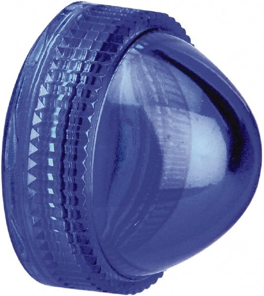Schneider Electric - Pilot and Indicator Light Lens - Blue - Exact Tooling