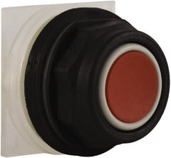 Schneider Electric - 30mm Mount Hole, Extended Straight, Pushbutton Switch Only - Red Pushbutton, Momentary (MO) - Exact Tooling