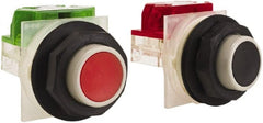 Schneider Electric - 30mm Mount Hole, Extended Straight, Pushbutton Switch - Momentary (MO) - Exact Tooling