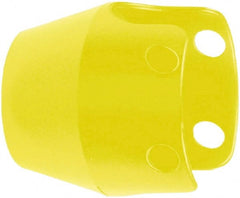 Schneider Electric - Extended Mushroom Head Pushbutton Switch Guard - Yellow - Exact Tooling