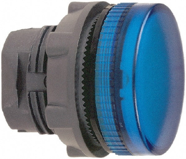 Schneider Electric - Round Pilot and Indicator Light Lens - Blue - Exact Tooling
