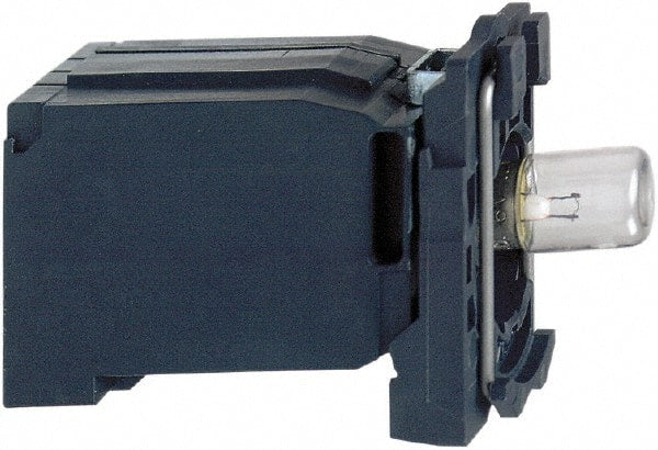 Schneider Electric - 110-120 VAC at 50/60 Hz Incandescent Indicating Light - Screw Clamp Connector, Vibration Resistant - Exact Tooling