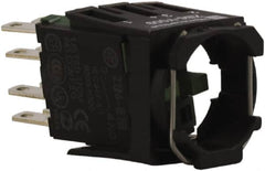 Schneider Electric - 2NO, Multiple Amp Levels, Electrical Switch Contact Block - Exact Tooling