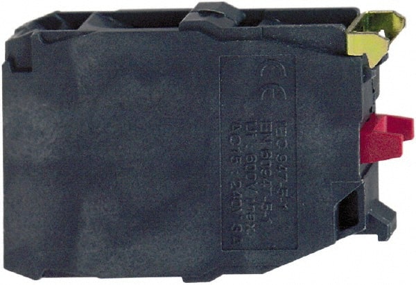 Schneider Electric - 2NC, Multiple Amp Levels, Electrical Switch Contact Block - Screw Terminal - Exact Tooling