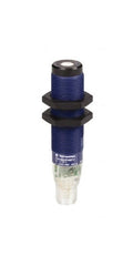 Telemecanique Sensors - PNP, 102 to 1000mm Detection, Cylinder, Ultrasonic Proximity Sensor - IP67, 12 VDC, 15 VDC, 12 VDC, 15 VDC, 24 VDC, 3.06 Inch Long x 0.709 Inch Wide - Exact Tooling