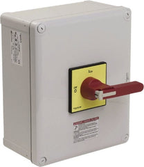 Square D - 3 Phase, 3 Pole, 1 & 12, Enclosed Cam & Disconnect Switch - PVC - Exact Tooling