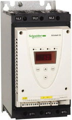 Schneider Electric - 75 Amp, 208 to 600 Coil VAC, 50/60 Hz, IEC Motor Starter - 1 Phase Hp: 20 at 208 Volt, 25 at 230 Volt, 3 Phase Hp: 50 at 460 Volt, 60 at 575 Volt - Exact Tooling