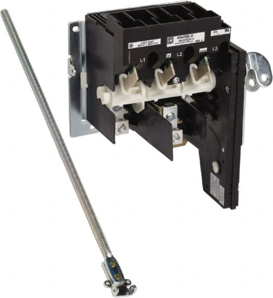 Square D - 1 & 3 Phase, 600VAC, 3 Pole, 1, 4, 12, 3R & 4X, Open Nonfused Cam & Disconnect Switch - 3 Wires - Exact Tooling