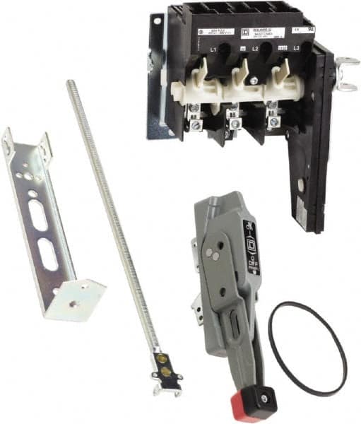 Square D - Disconnect Switch Handle - For Use with GS2 Fusible and LK4 Nonfusible Disconnect Switches - Exact Tooling